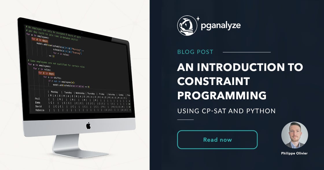 Blog post: An Introduction To Constraint Programming with CP-SAT and Python