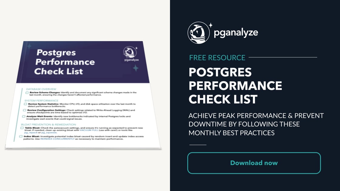 tool-postgres-performance-check-list